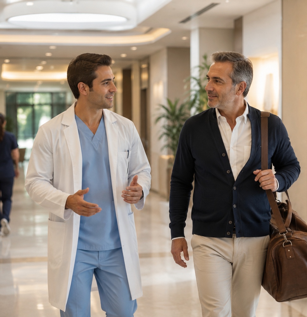 International patient consultation and coordination
